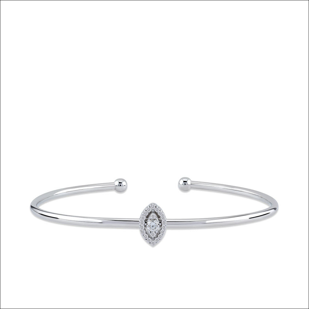 0,19ct Diamond Bangle